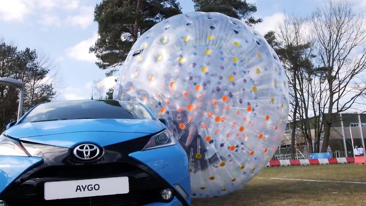 Toyota – Bubble Run