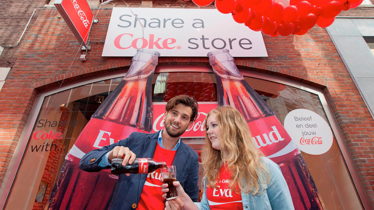 Coca-Cola – Share a Coke Pop-up Store