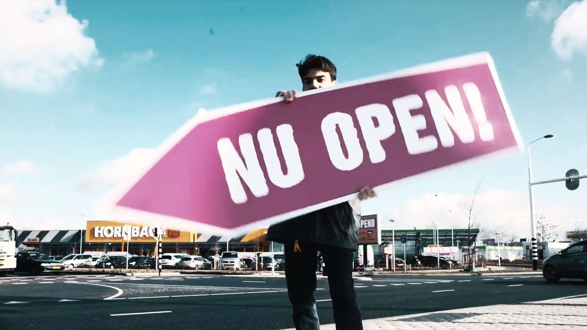 Sign Spinners.