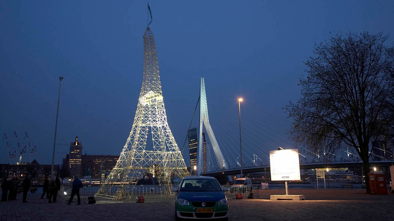 Transavia-Eiffeltoren-PR-activatie