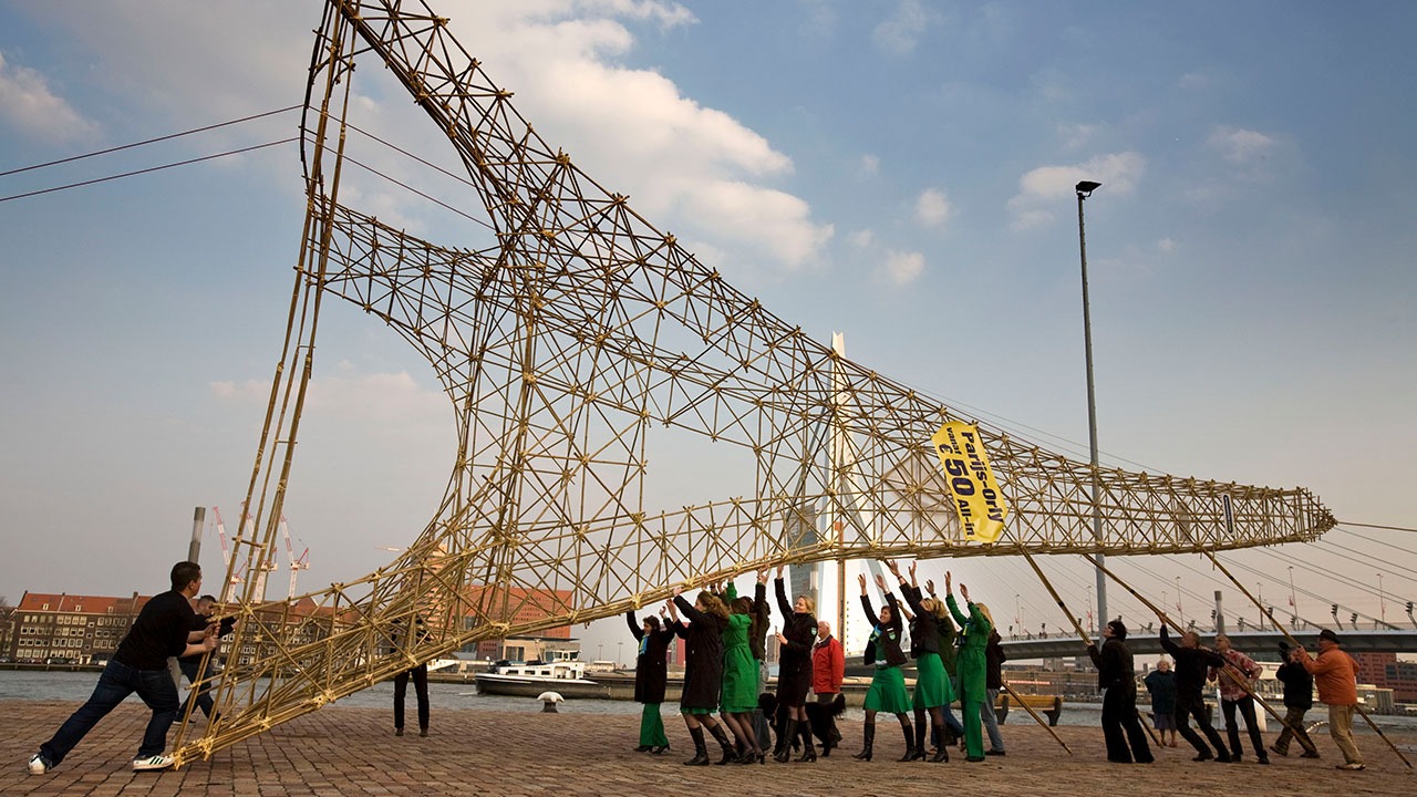 Transavia-Eiffeltoren-PR-stunt