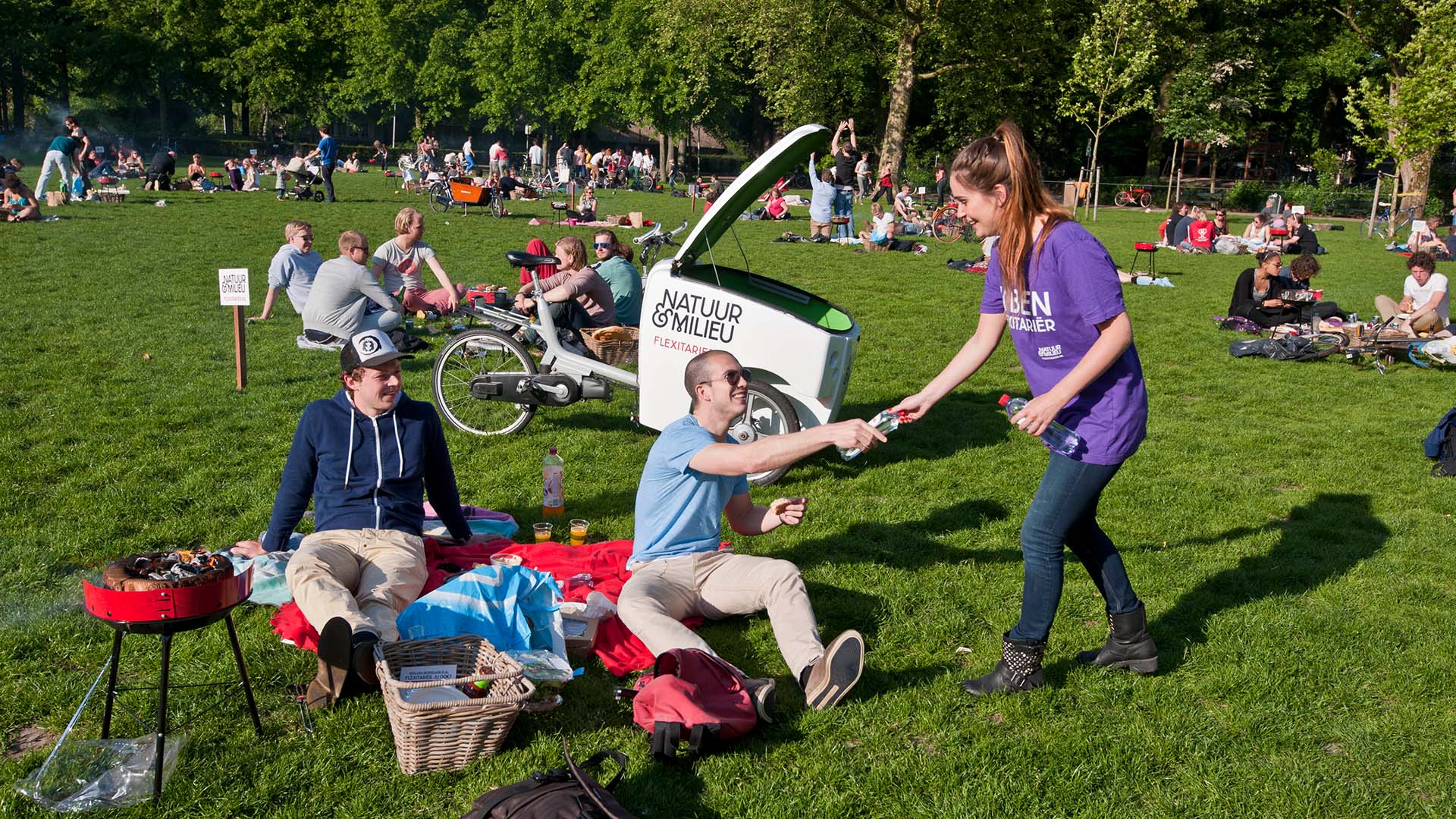 Natuur-Milieu-Pop-up-BBQ-pr-stunt