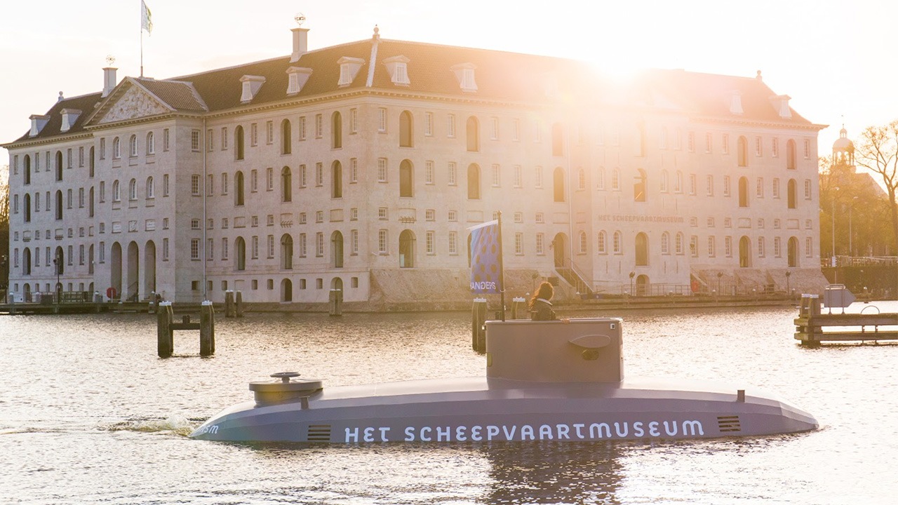 Scheepvaartmuseum-Onderzeeër-guerilla-marketing