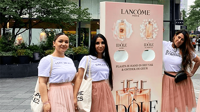 Lancome – Idole Aura lancering zuil