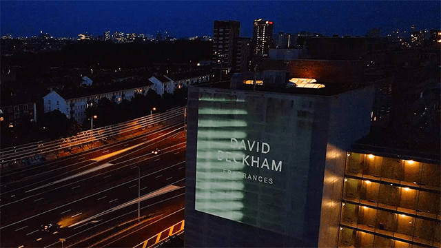David Beckham – The Power of Classics projecties
